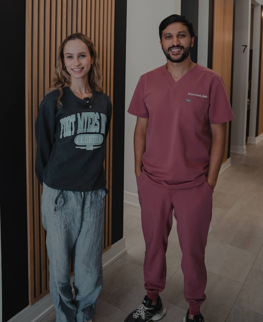 Dr. Emad With Patient 4