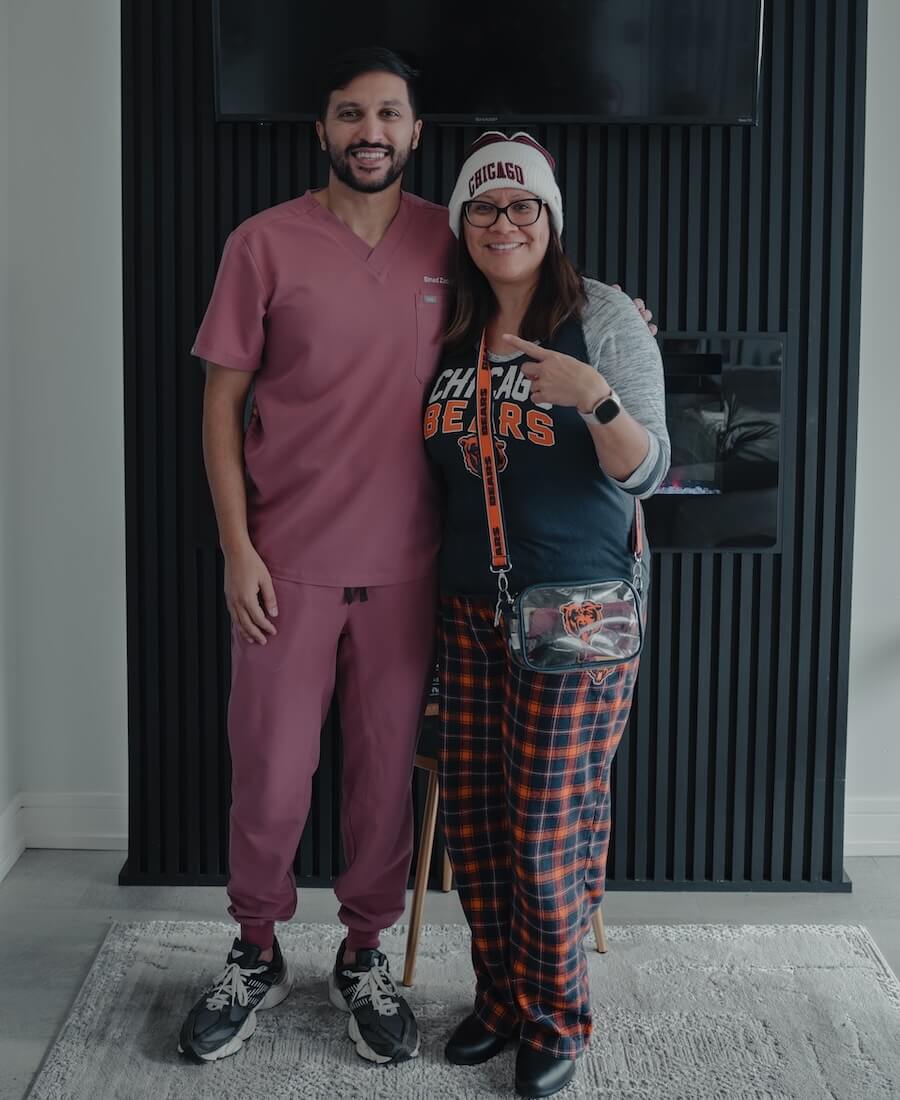 Dr. Emad With Patient 3